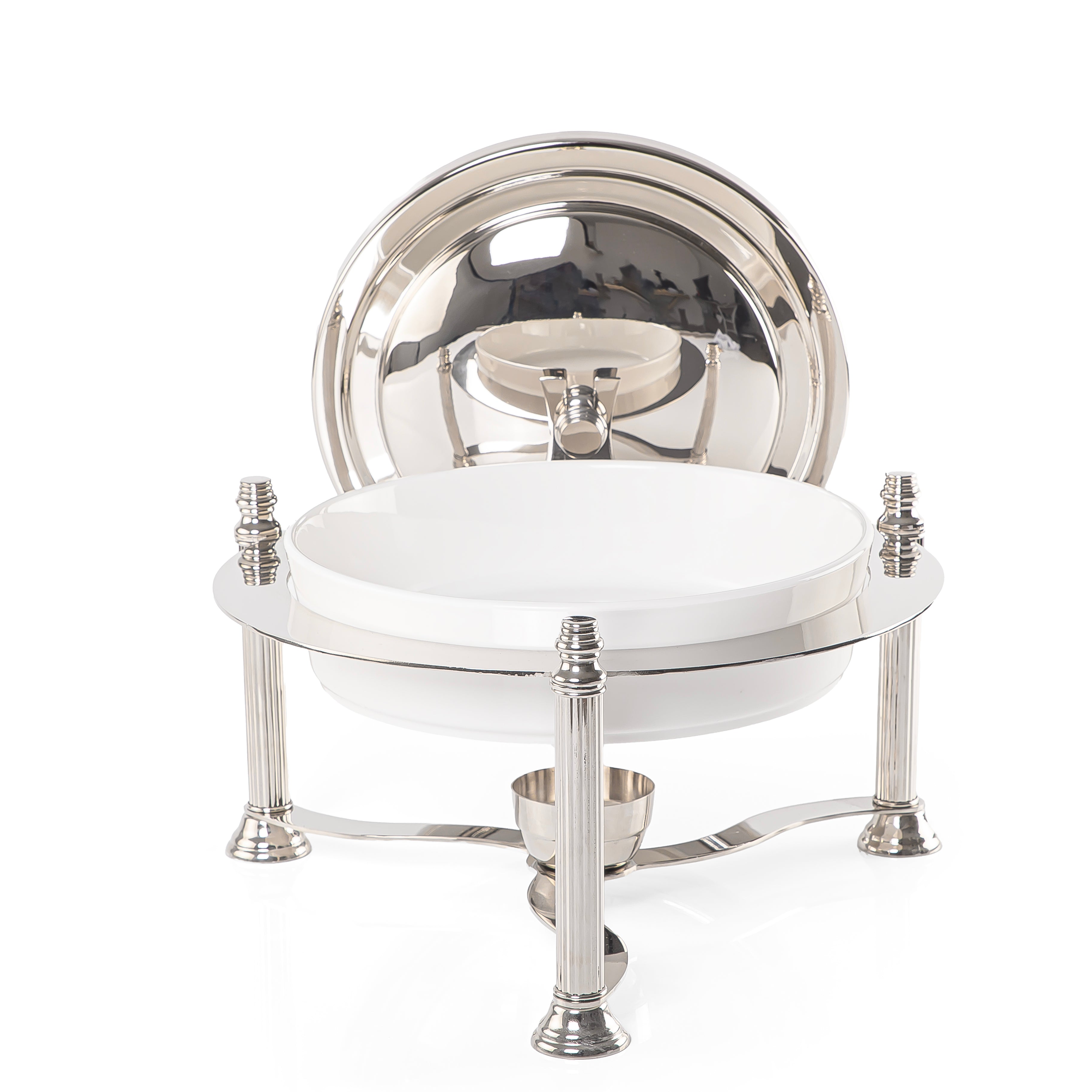 3L Durable stainless steel round chafing dish - small