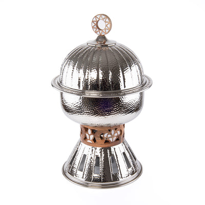 7 Liter Luxury Nickel-Plated Chafing Dish
