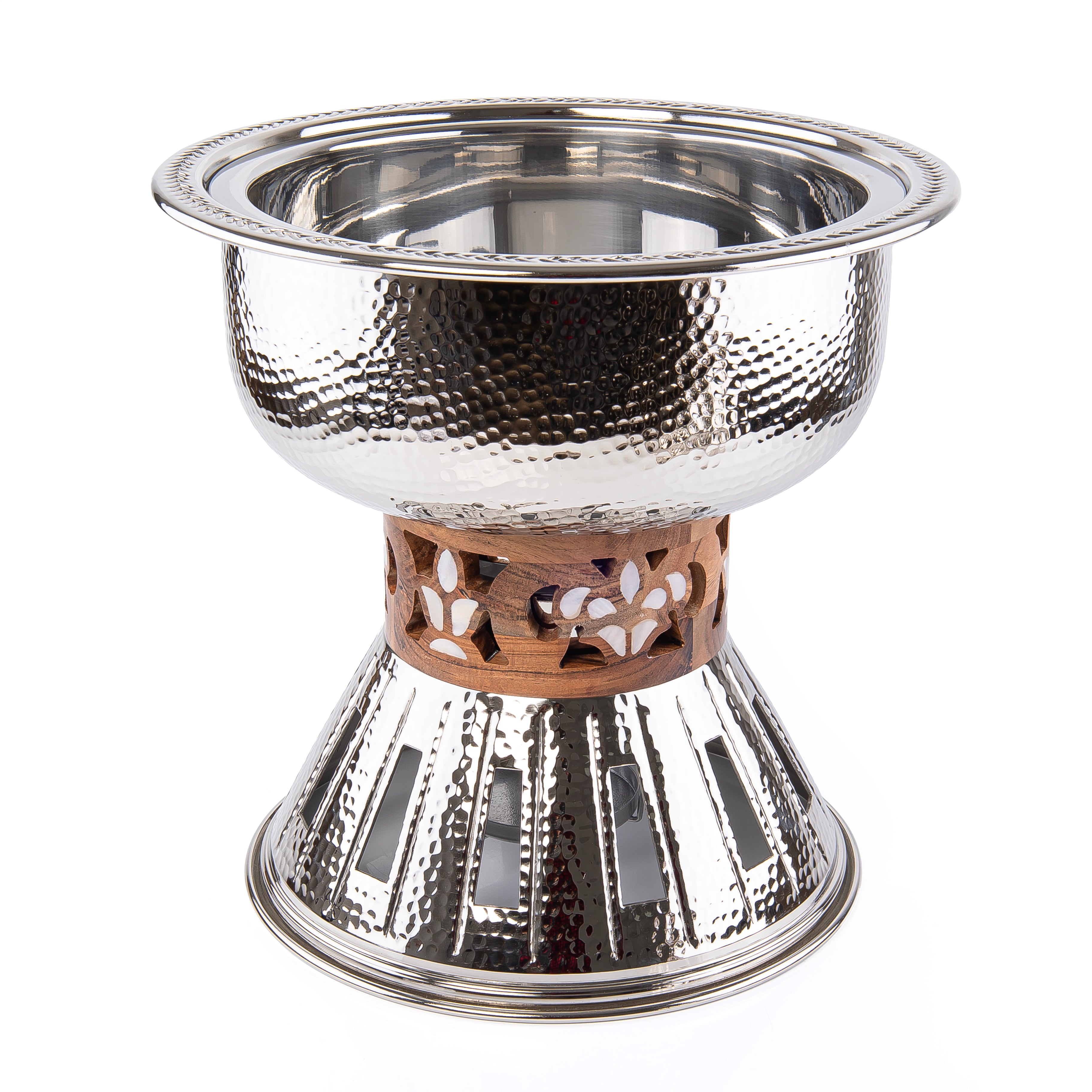 سخان طعام معدن 7 لتر - فضي