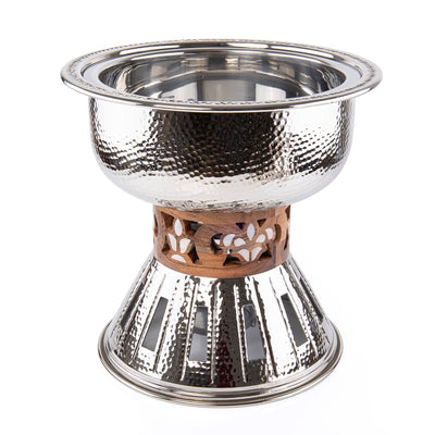 7 Liter Luxury Nickel-Plated Chafing Dish