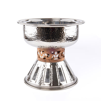 3 Liter Luxury Nickel-Plated Chafing Dish
