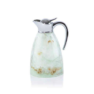 1.5L Elegant Resin Thermos Flask – Turquoise