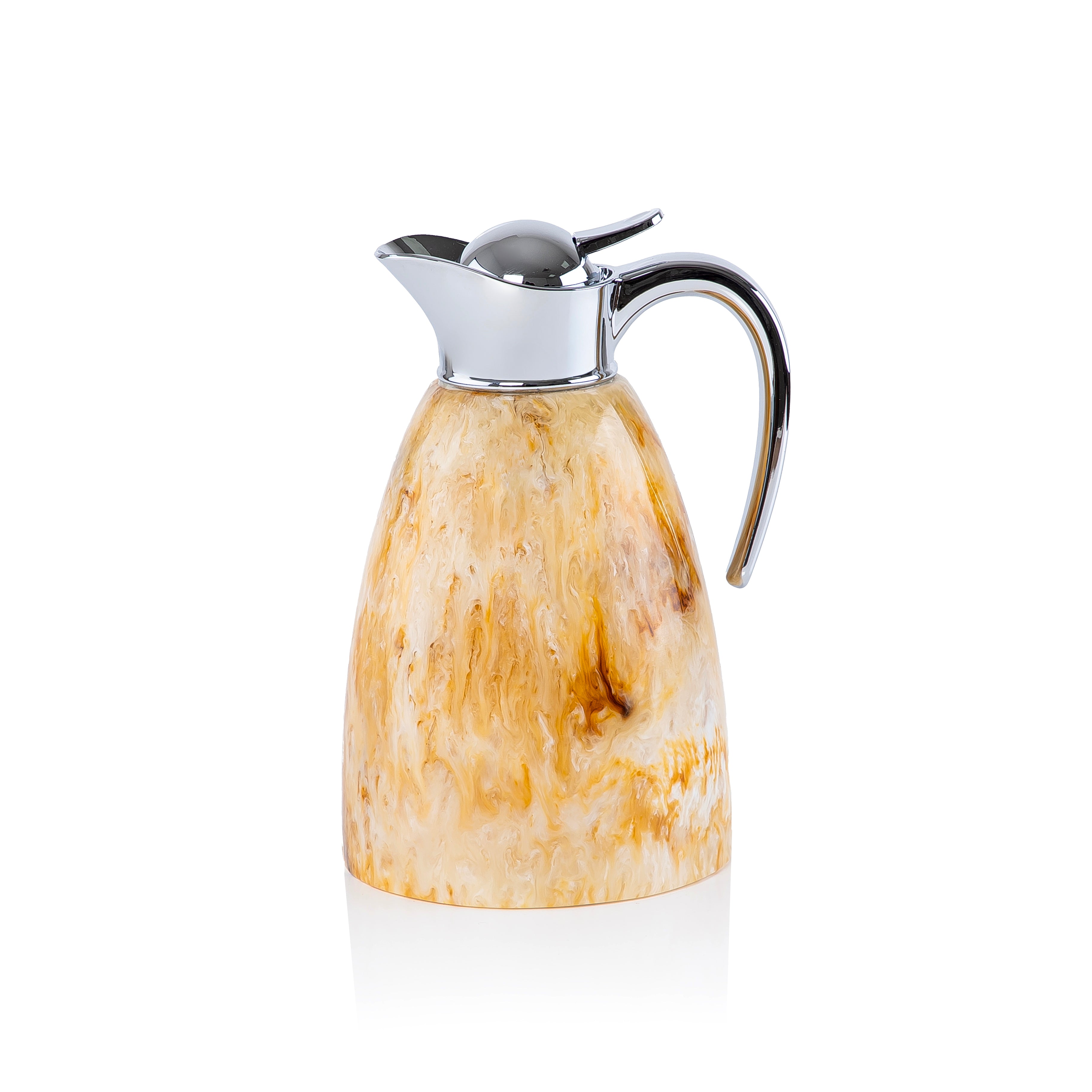 1.5L Elegant Resin Thermos Flask – Yellow