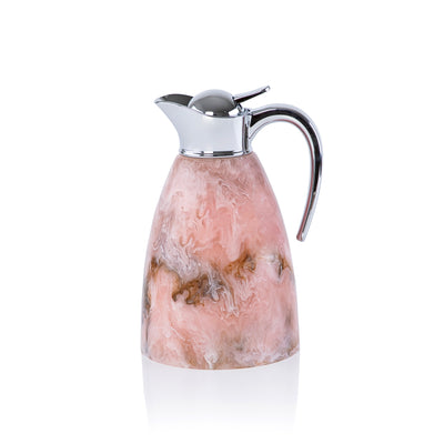 1.5L Elegant Resin Thermos Flask – Pink