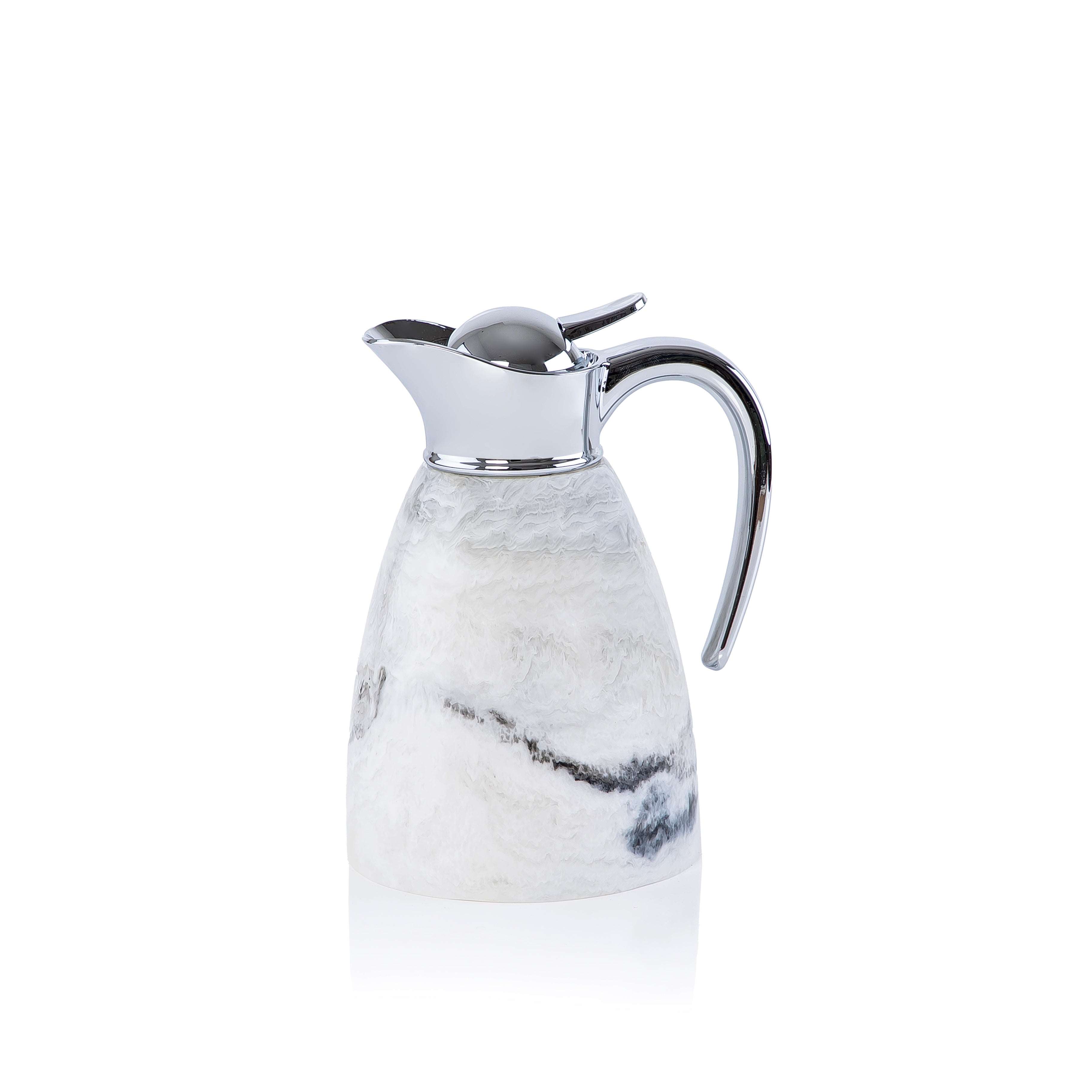 ترمس حافظ للحرارة من الراتينج سعة 1 لتر – أزرق سماوي