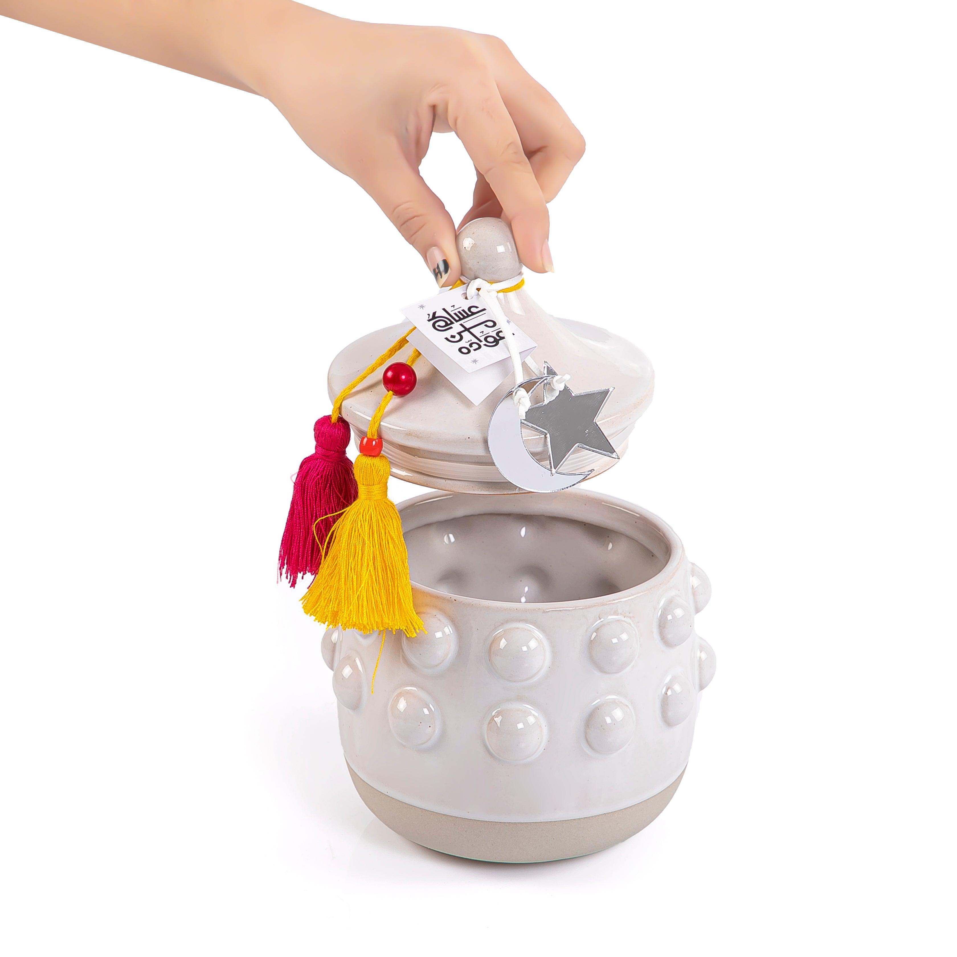 Ceramic Gergean - White