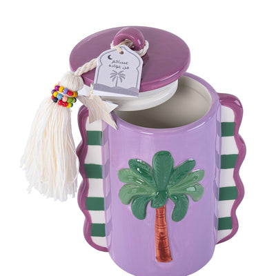 جار سيراميك للقرقيعان - بنفسجي