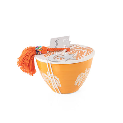 قرقيعان مع غطاء - برتقالي