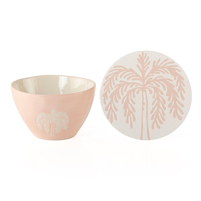 قرقيعان مع غطاء - وردي