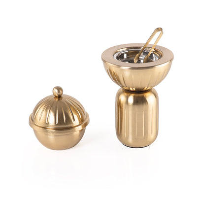 Set of 3 (mabkhar + bakhor box + tong) with gift box