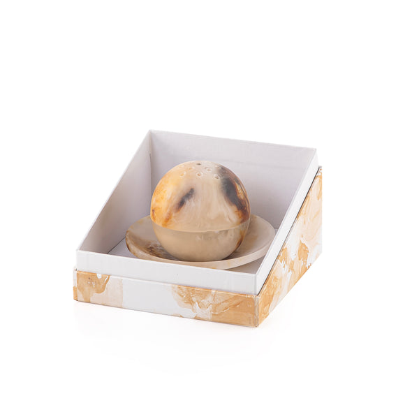 Resin mabkhar with aclyric gift box