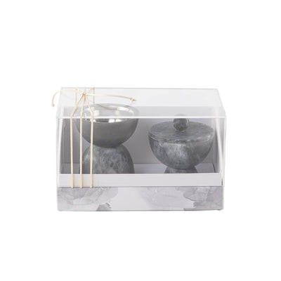 طقم مبخر من الريزن مع بوكس هدايا اكريليك