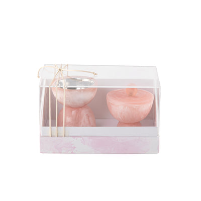 طقم مبخر من الريزن مع بوكس هدايا اكريليك