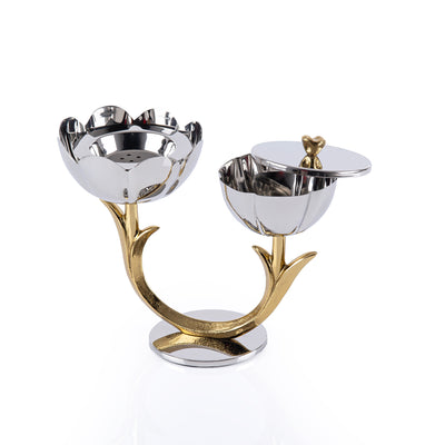 Luxury Dual-Arm Incense Burner & Box Set – Distinctive Decorative Design