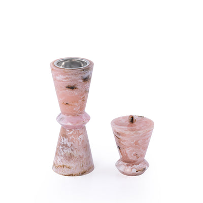 Elegant Resin Mabkhar Set of 2 pcs - Pink