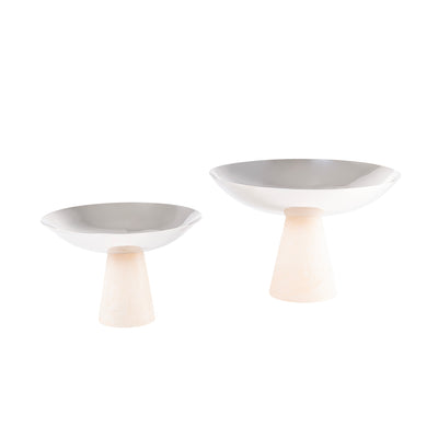 طقم من 2 ستاند أنيق من الراتنج مع بوكس هدايا