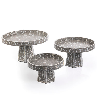 Set Of 3 Mop Stands With Ramadan Box