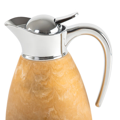 ترمس راتينج 1 لتر حافظ للحرارة - أصفر