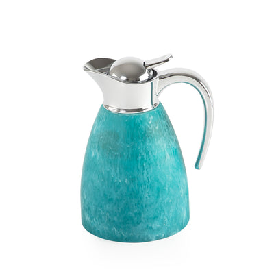 ترمس راتينج 1 لتر حافظ للحرارة - أزرق