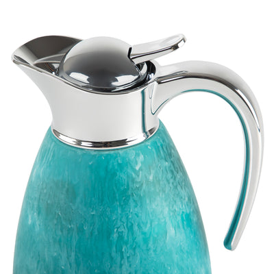 ترمس راتينج 1 لتر حافظ للحرارة - أزرق