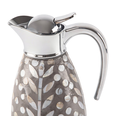 1.0L Mother of pearl thermos - grey