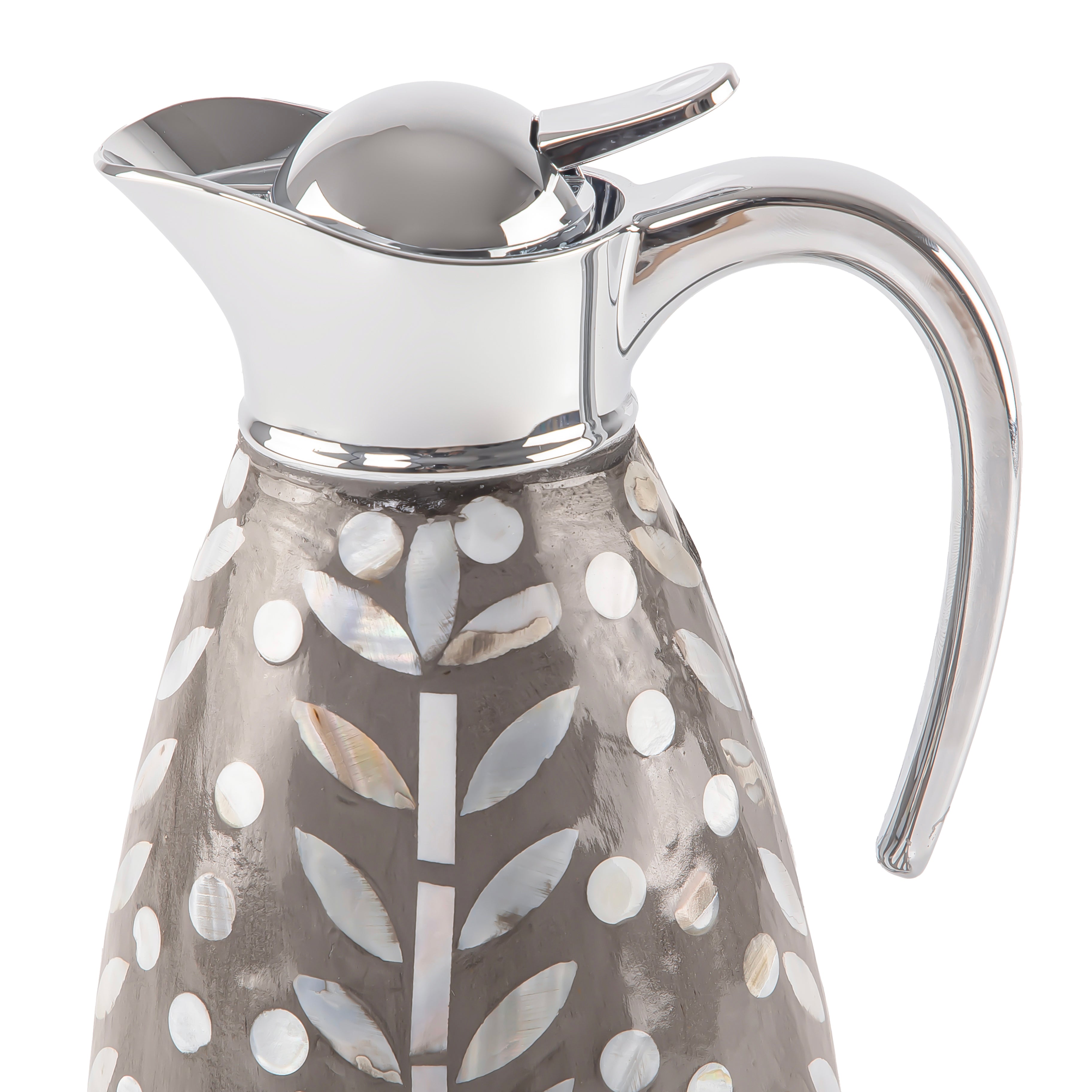 1.5L Mother of pearl thermos - grey