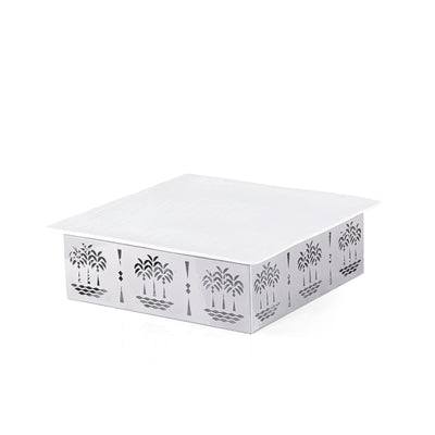 طبق سيراميك مستطيل حجم وسط - رمادي