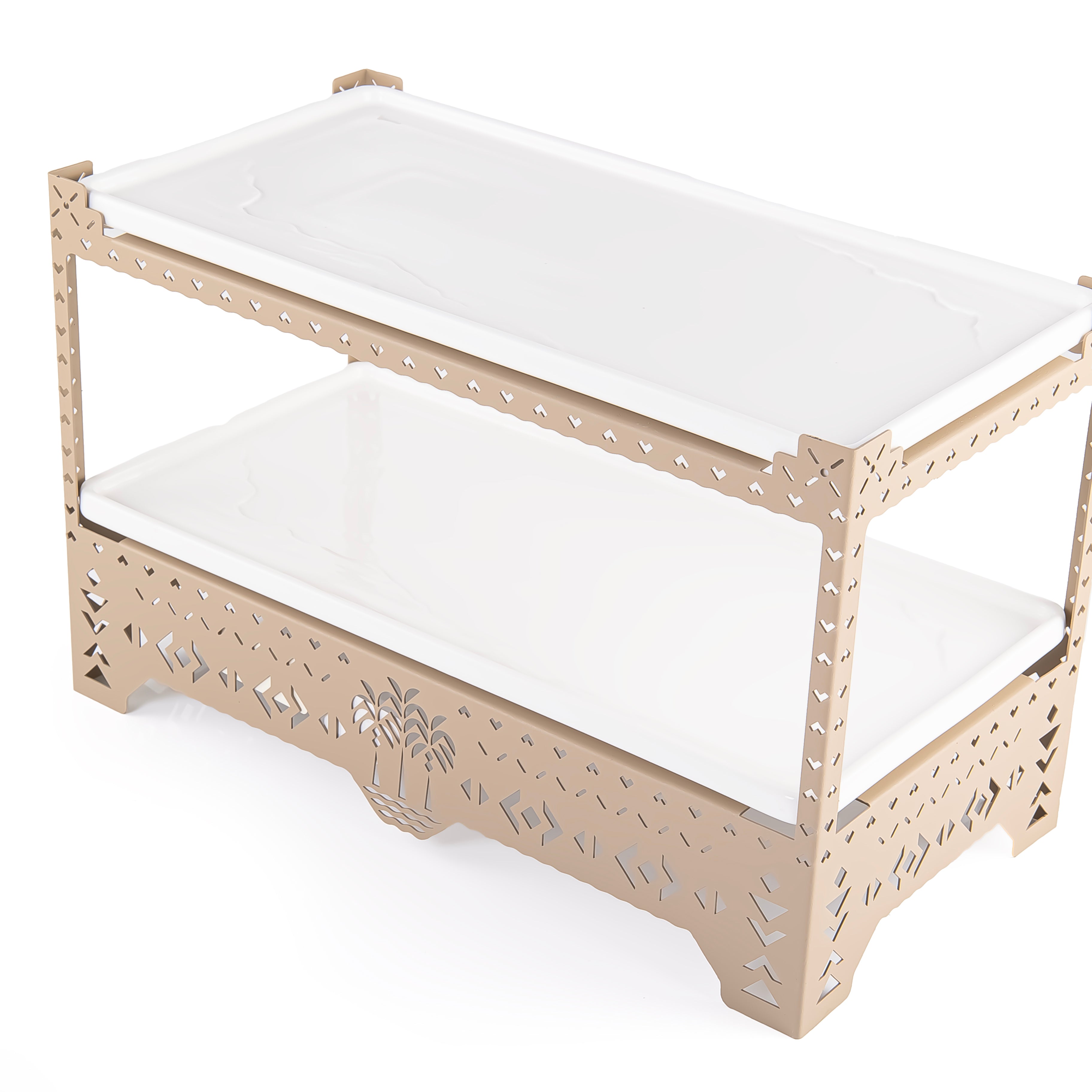 ستاند سيراميك ثنائي الطوابق