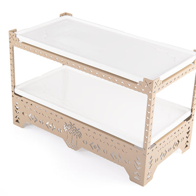 ستاند سيراميك ثنائي الطوابق