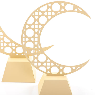 طقم 2 استاند هلال معدن 