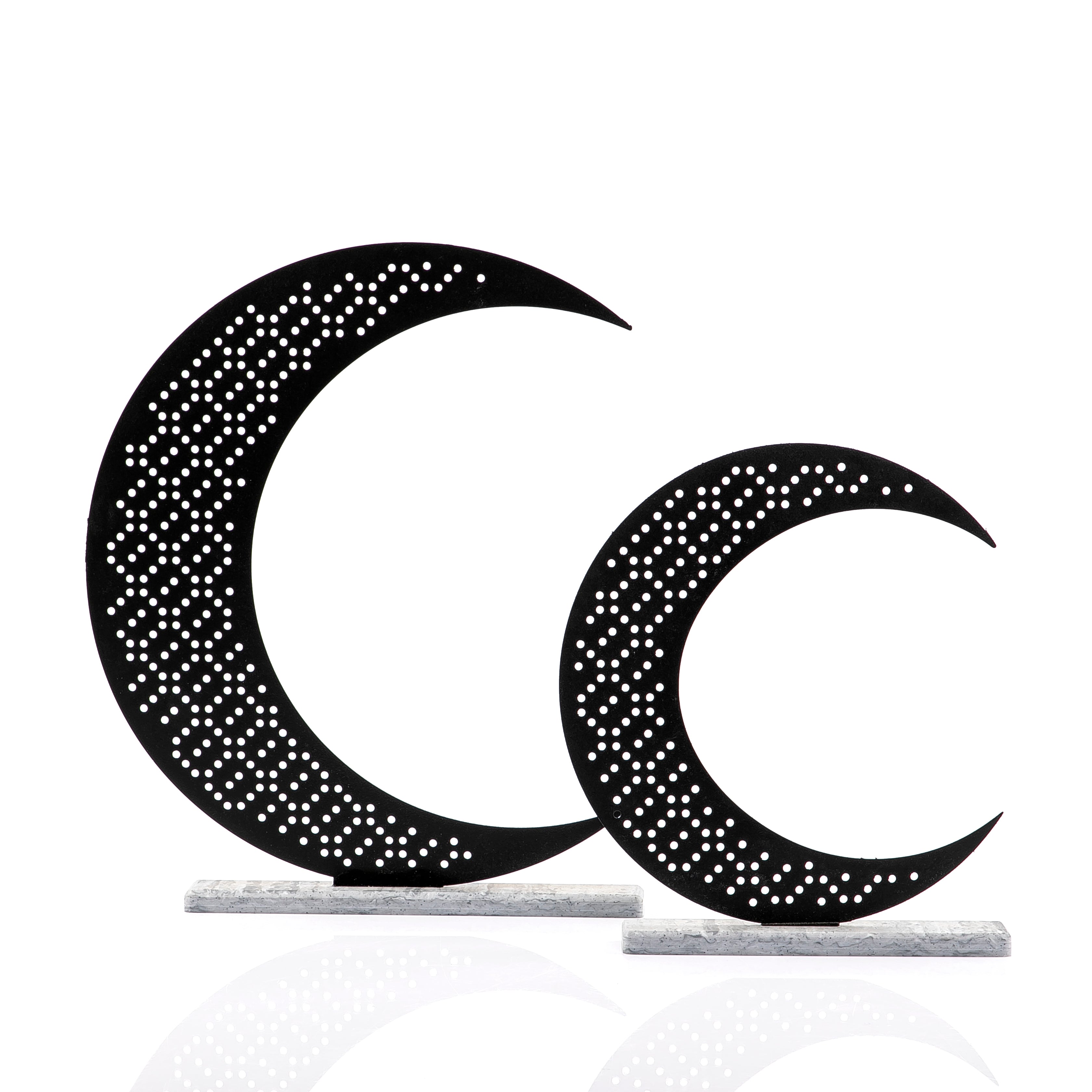 طقم 2 استاند هلال معدن