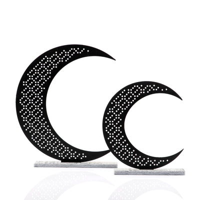 طقم 2 استاند هلال معدن