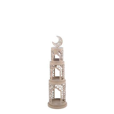 ستاند ديكور معدني بيج على شكل مئذنة إسلامية – صغير