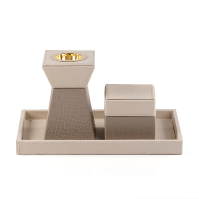 Set of leather Mabkhar