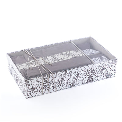 بوكس طقم صلاة مع غطاء أكريليك - رمادي