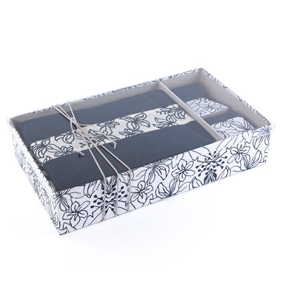 بوكس طقم صلاة مع غطاء أكريليك - أزرق داكن 