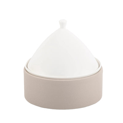 طبق سيراميك بقاعده جلد