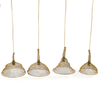 مصباح معلق من معادن متعددة