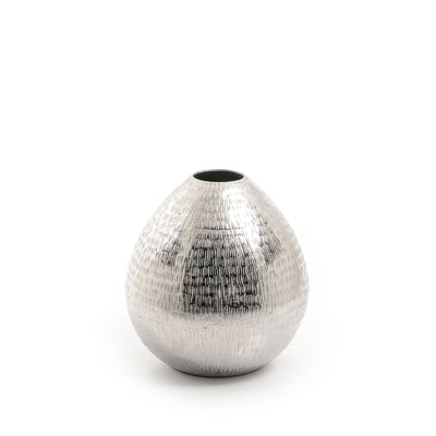 Silver Metal Vase