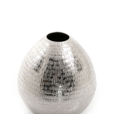 Silver Metal Vase