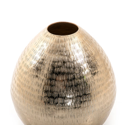 Gold Metal Vase