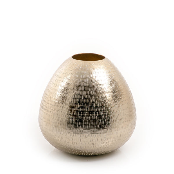 Gold Metal Vase