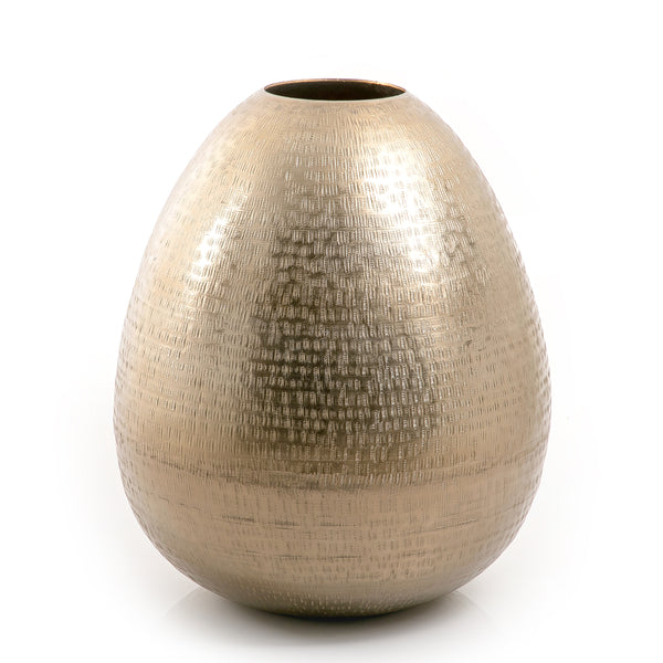 Gold Metal Vase