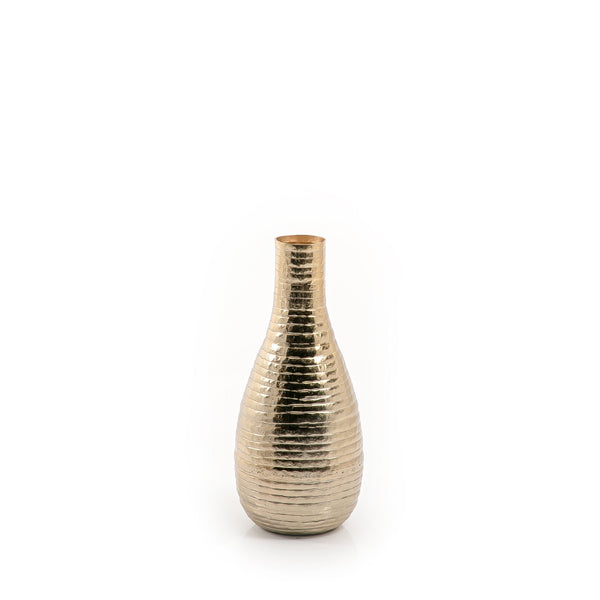 Gold Metal Vase