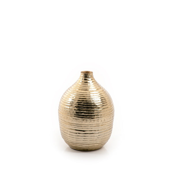 metal vase