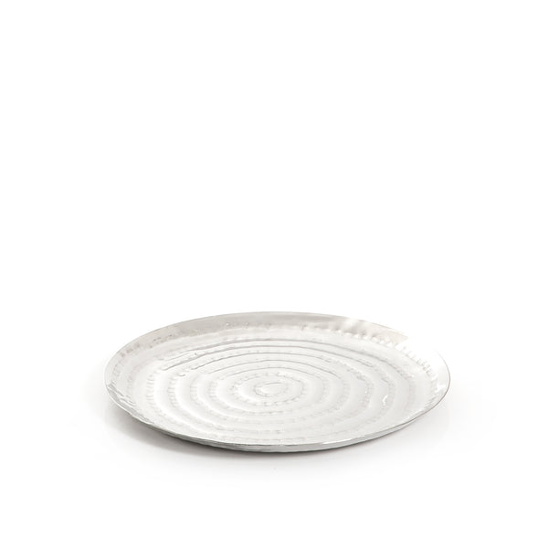 Silver Flat Metal Tray