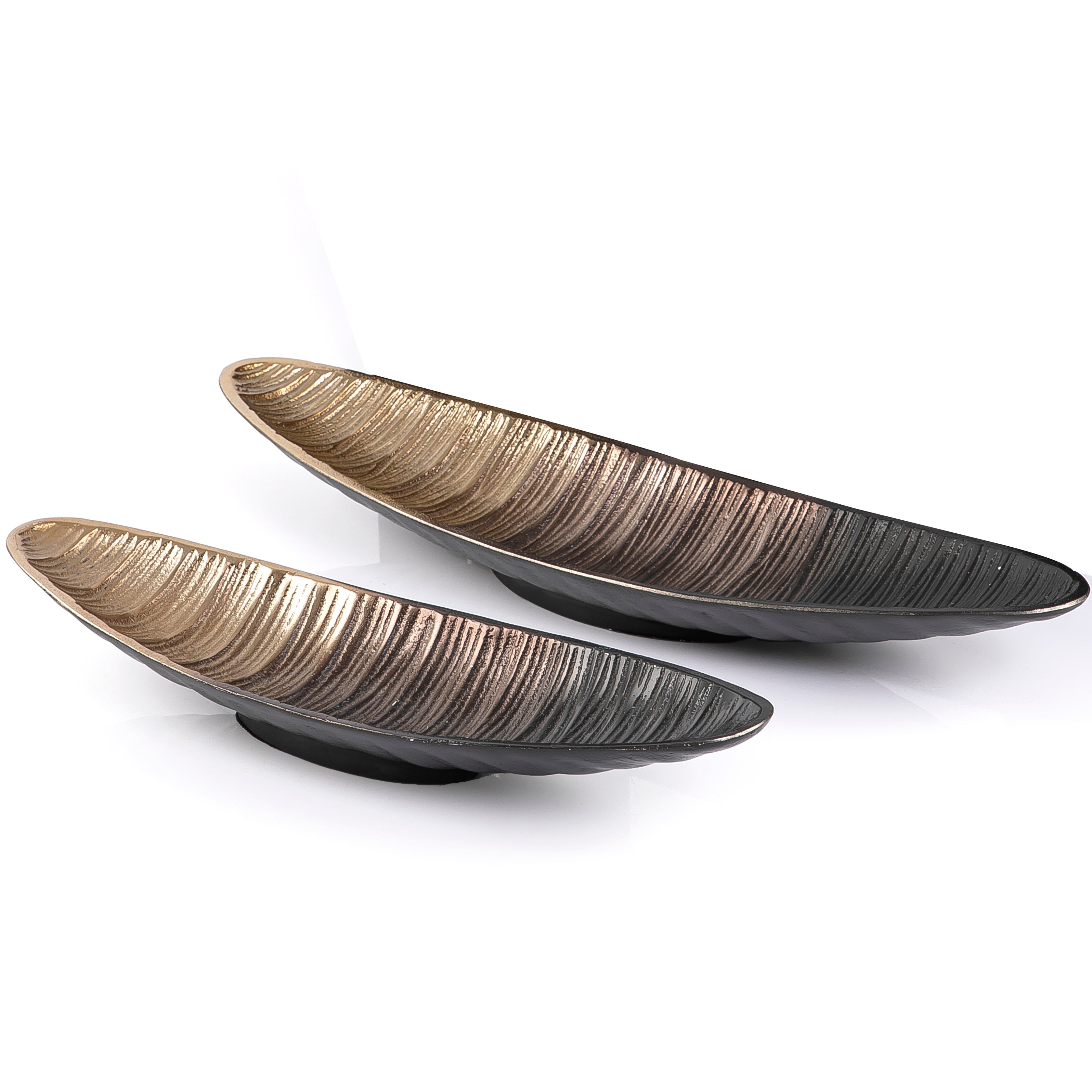 Set of 2 metal trays – Cascades UAE