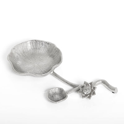 Silver Metal Twin Plate