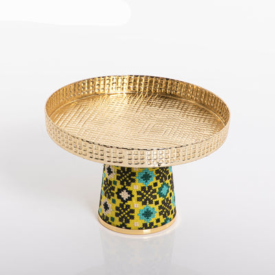 Circular metal stand