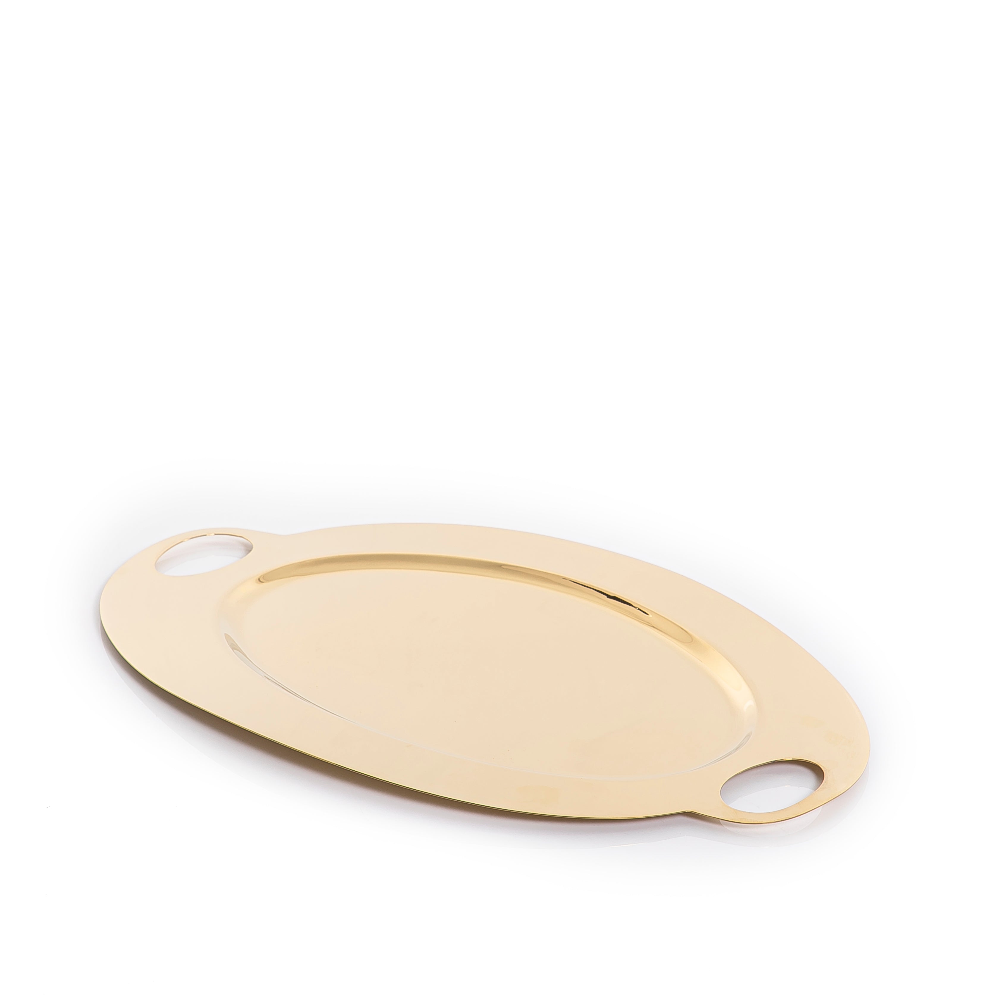 Oval metal Tray